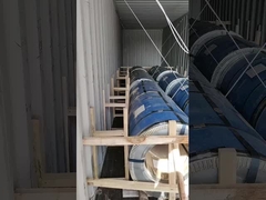 Струна из нержавеющей стали серии 200/300/400/600 с разрезанным краем/краем мельницы для упаковки